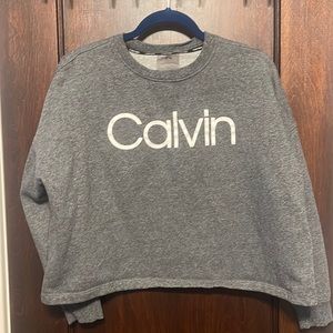 Calvin Klein cropped sweatshirt